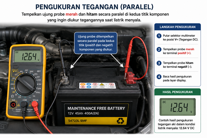 Panduan Membaca Skema Rangkaian Listrik & Menggunakan Multimeter Digital untuk Pemula